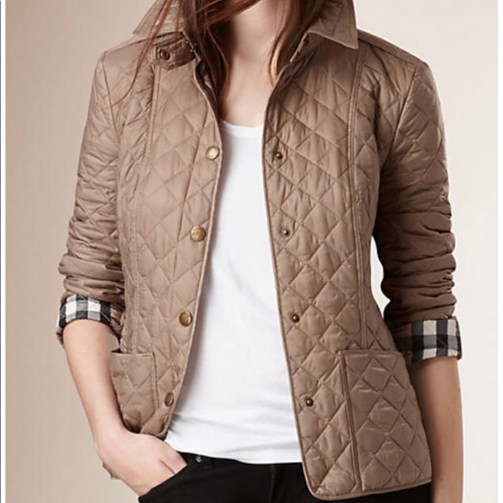 Burberry Quilted Diamond Jacket